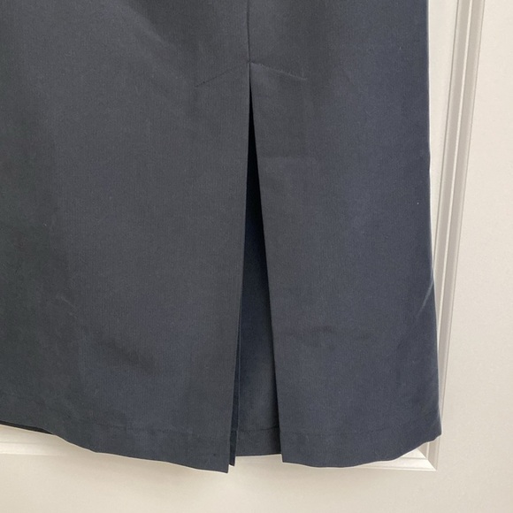 NWT REI Maxi Skirt Womens 6 academia collegiate High waisted Tencel Black office - Picture 4 of 7